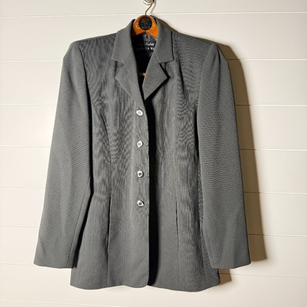 Garfield & Marks Long Blazer & Pants Suit Size 2